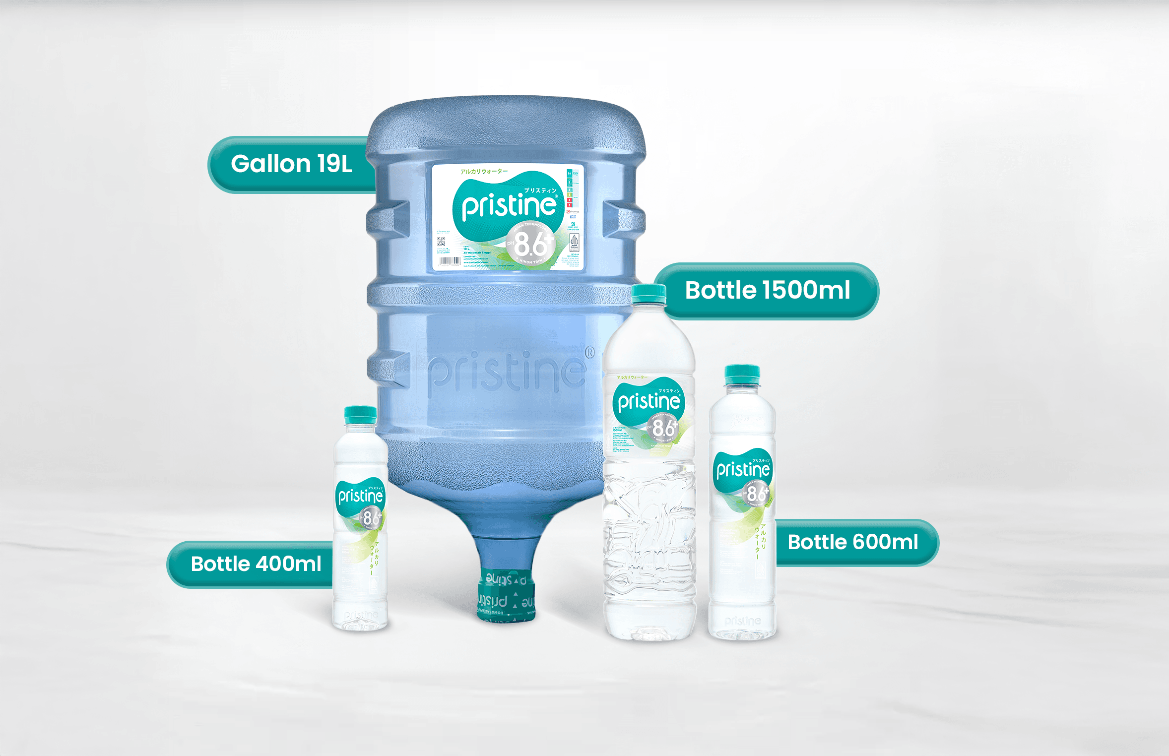 Pristine8.6+ Landing Page